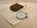 Fowler's double sided Long Scale Calculator with case